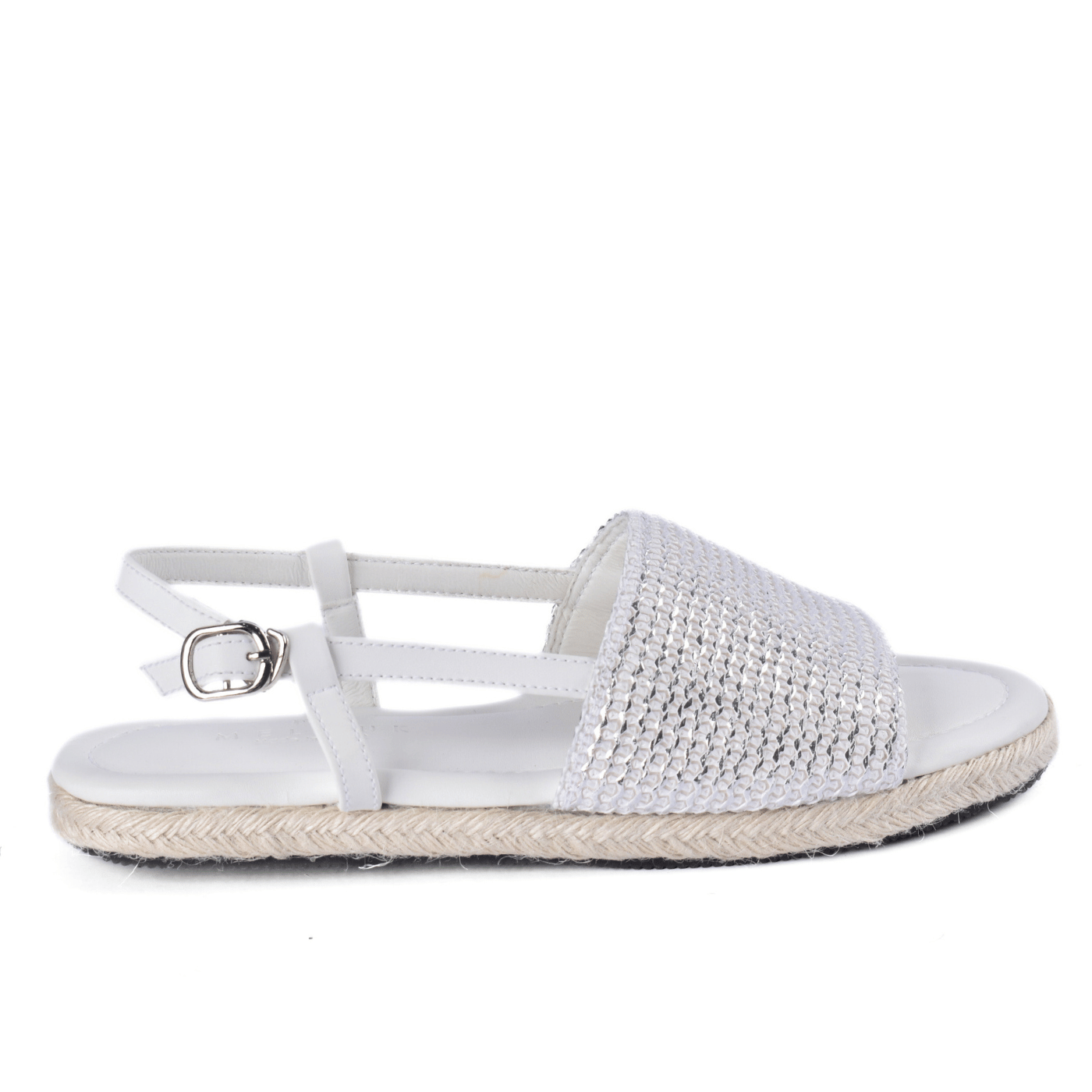 Rainbow Woven Espadrille Sandals Melouk