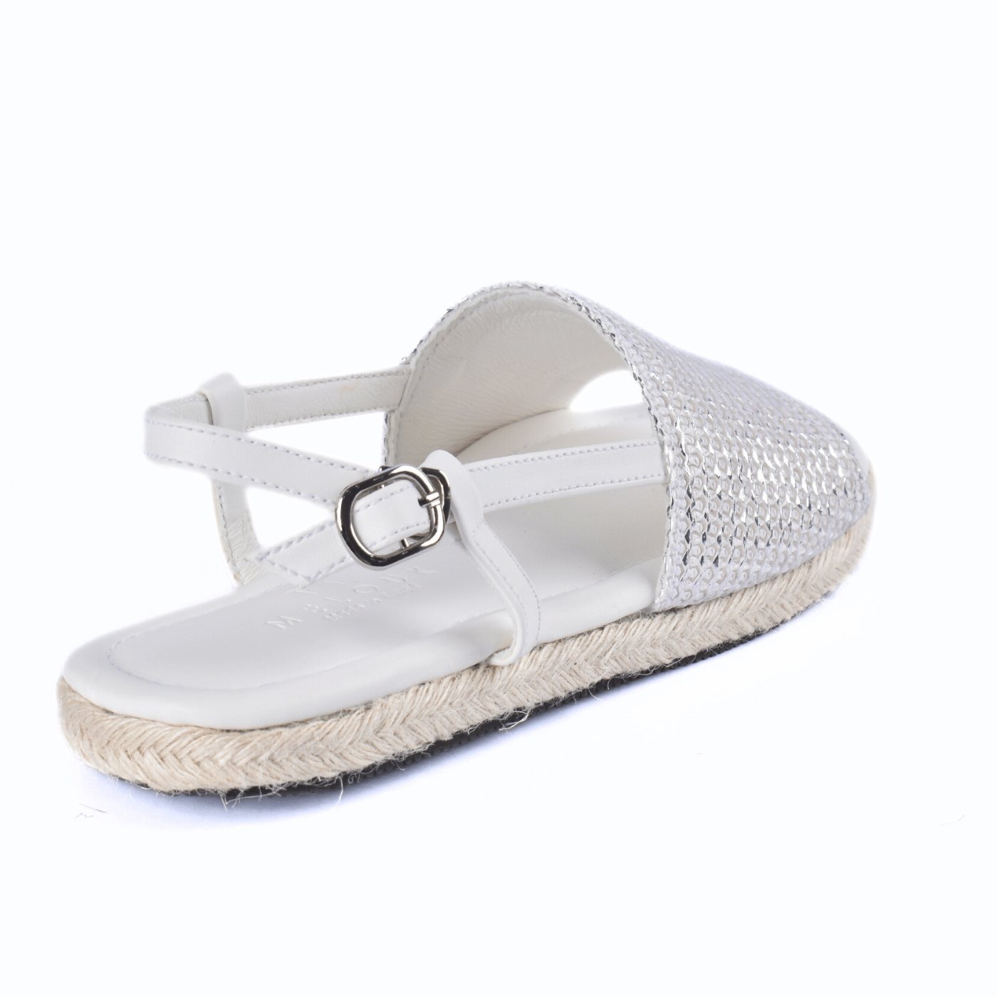 Rainbow Woven Espadrille Sandals Melouk