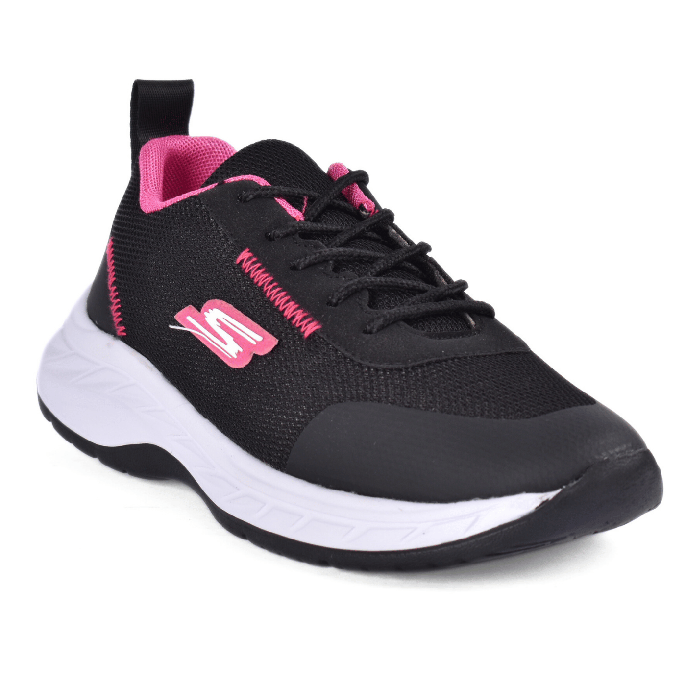 Lightweight Sporty Lace-Up Trainers