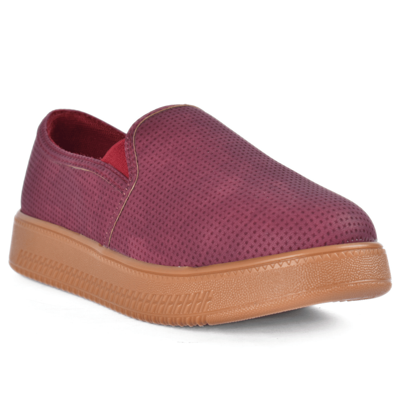 Flat shoes, comfy style leather material