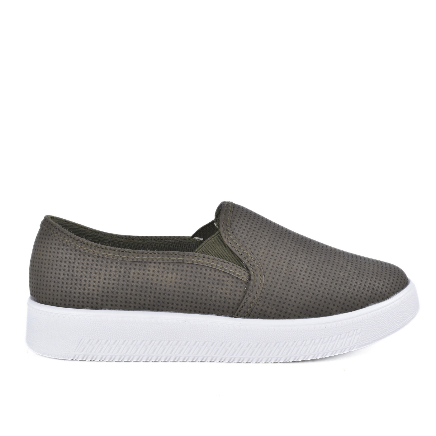 Flat shoes, comfy style leather material