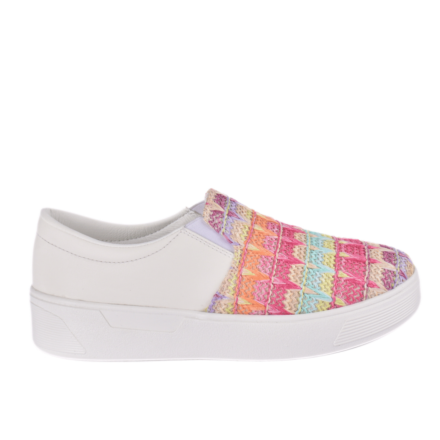Colorful Knit Slip-On Shoes for Women Melouk