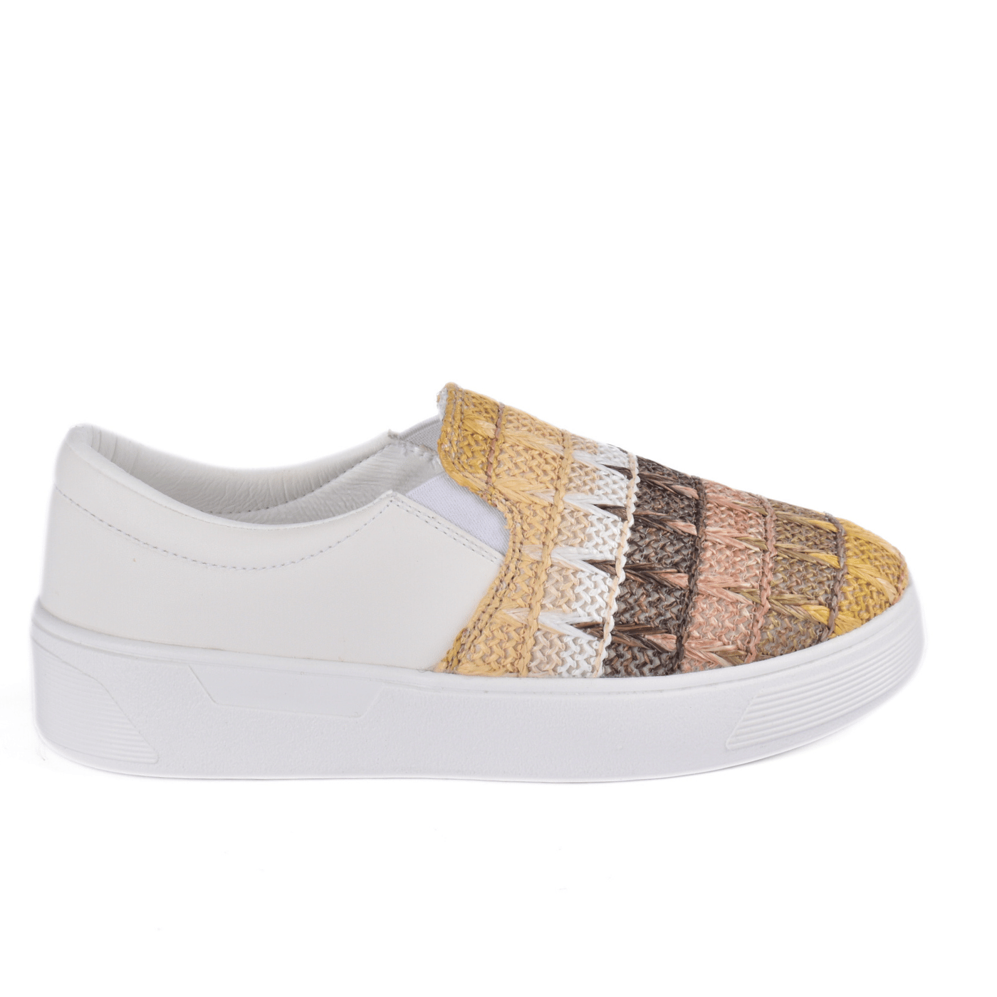 Colorful Knit Slip-On Shoes for Women Melouk