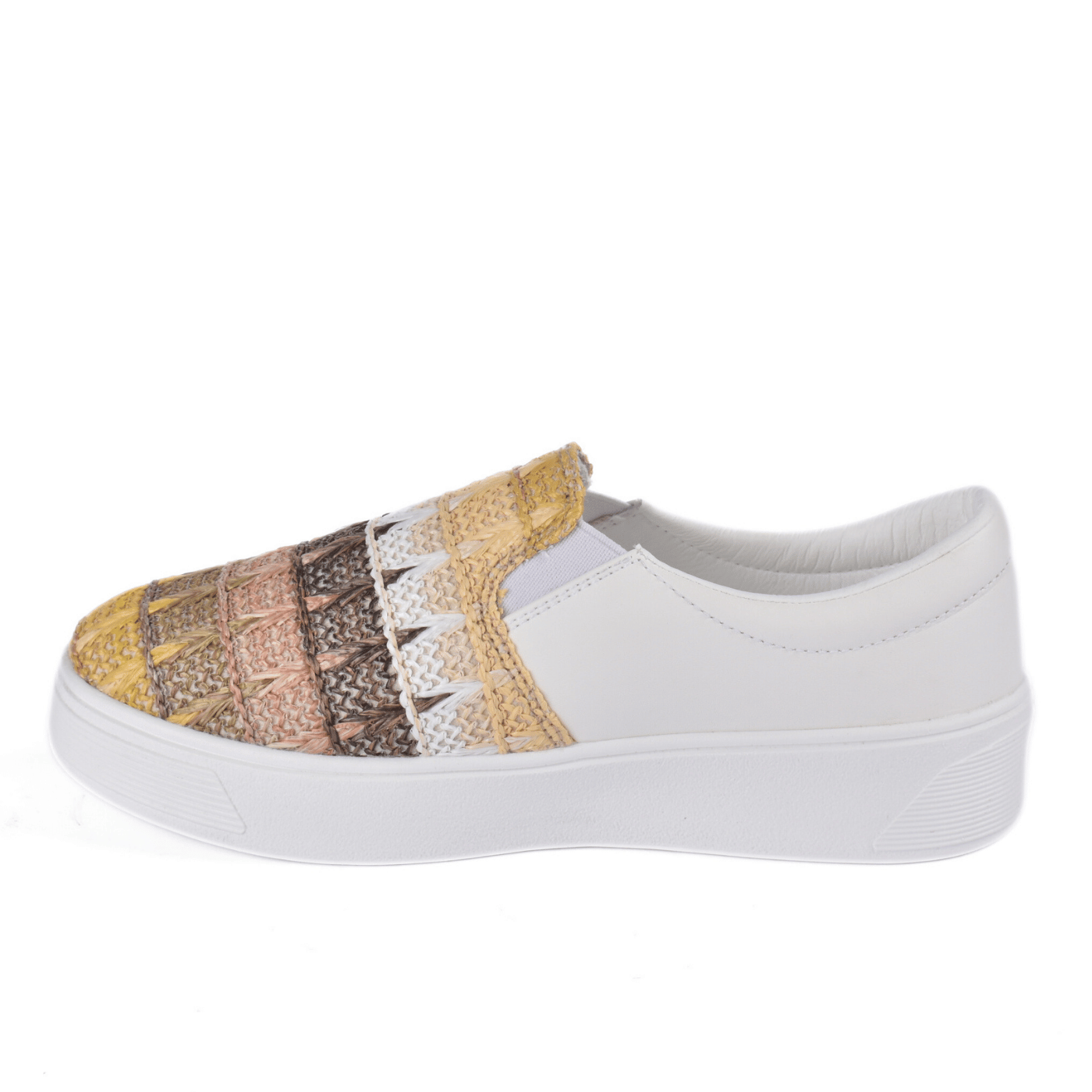 Colorful Knit Slip-On Shoes for Women Melouk