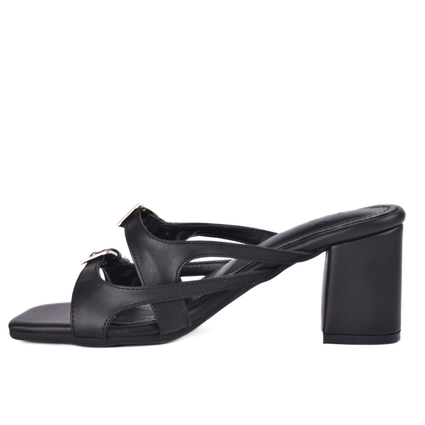 Slingback Heel Slipper with Double Buckles Melouk
