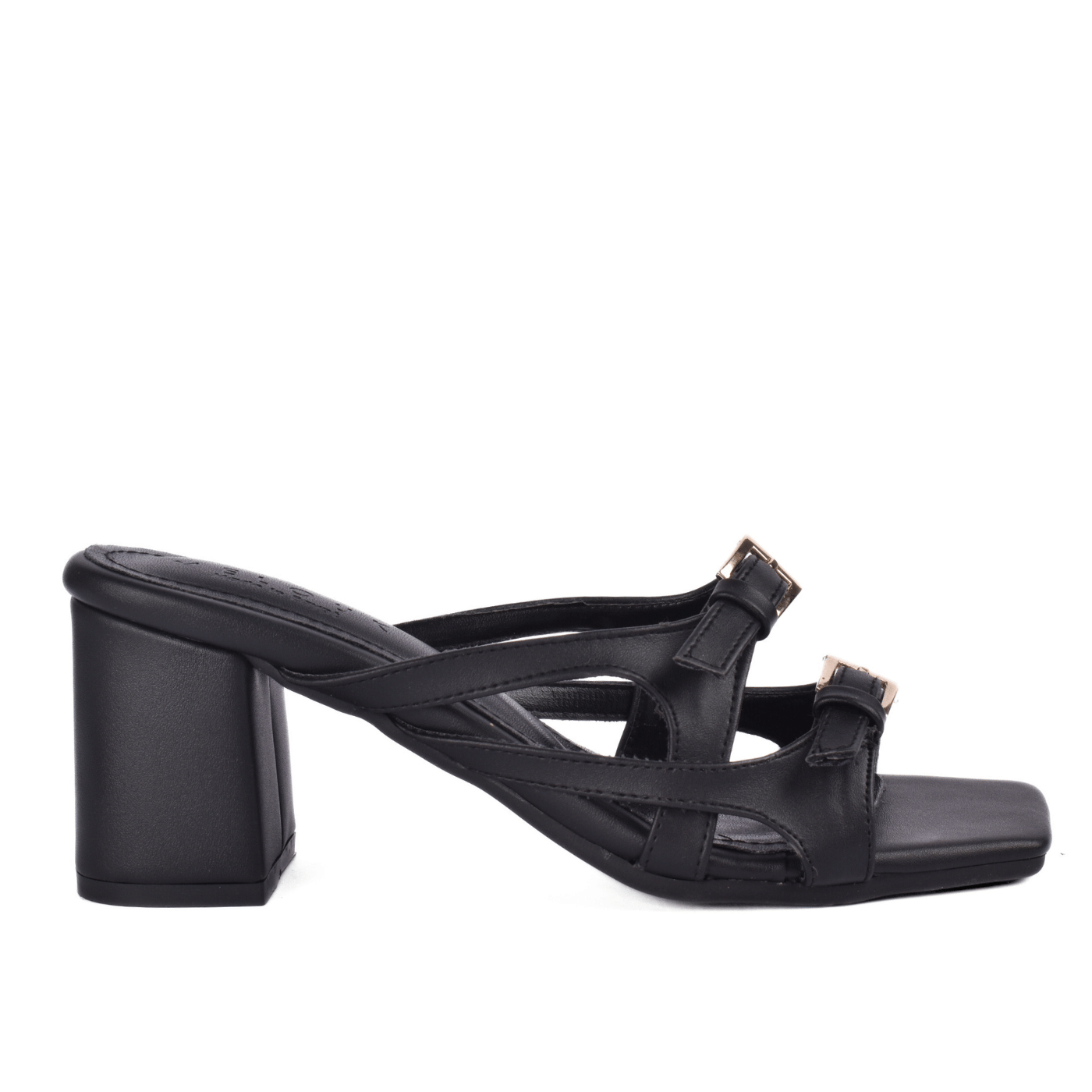 Slingback Heel Slipper with Double Buckles Melouk
