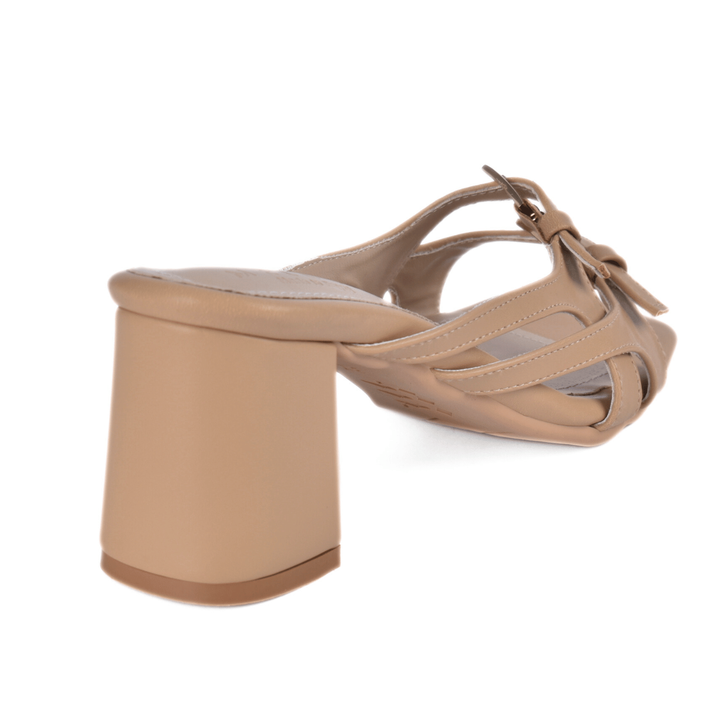 Slingback Heel Slipper with Double Buckles Melouk