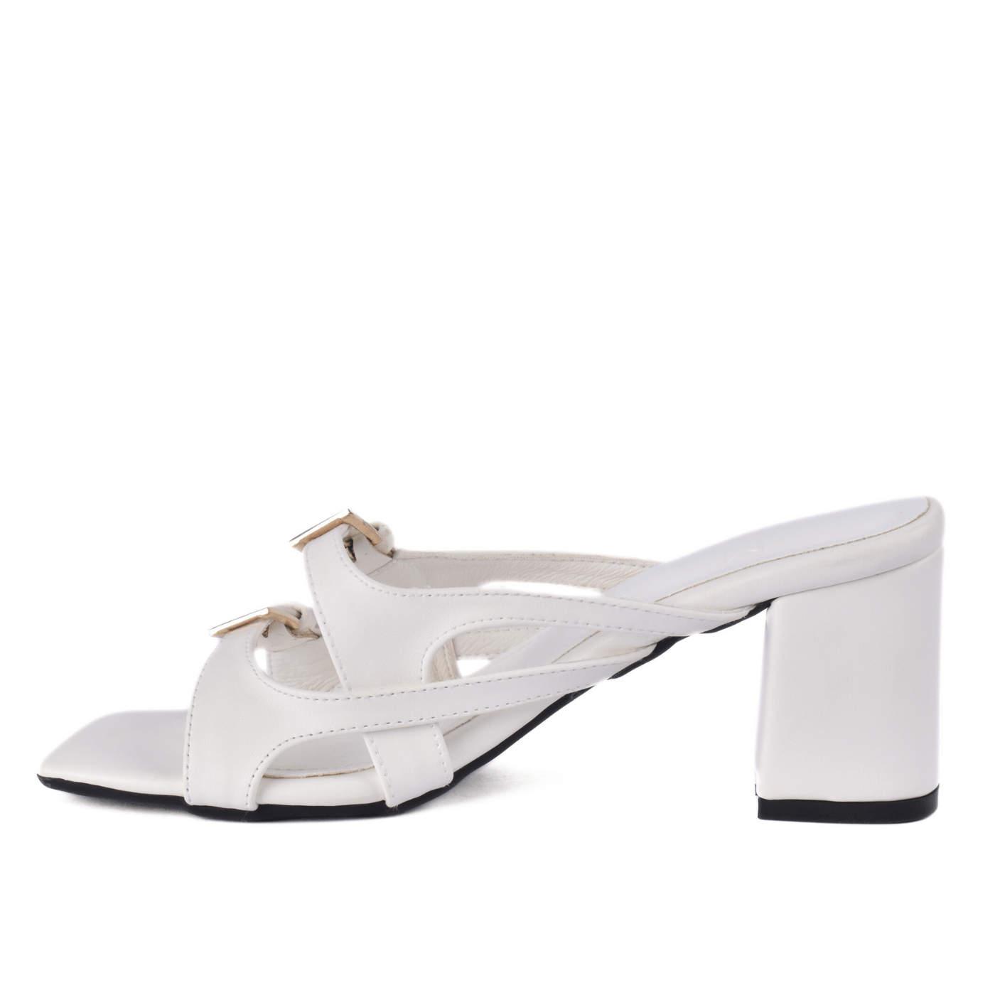 Slingback Heel Slipper with Double Buckles Melouk