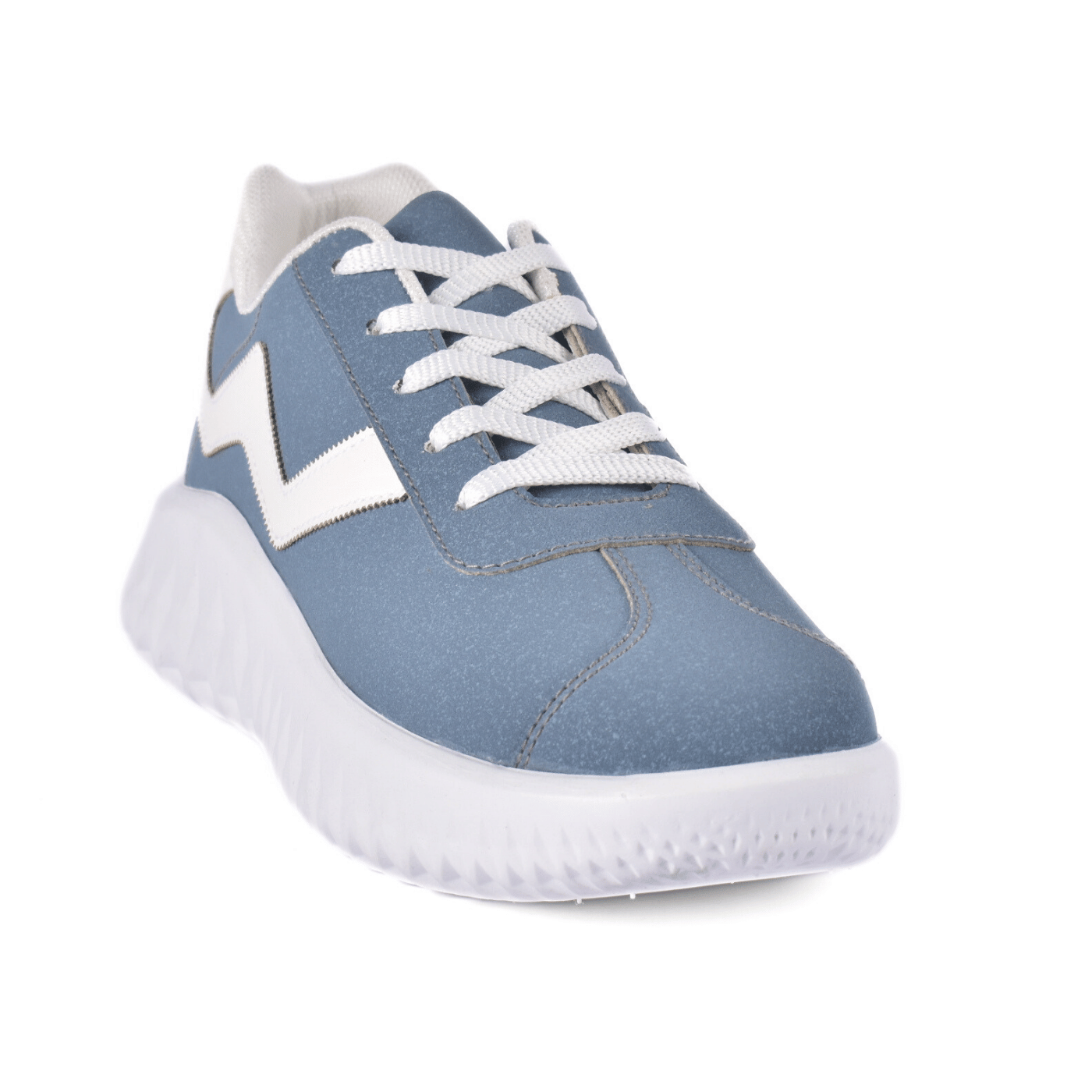 Stylish Walking Sneakers Light Blue Melouk