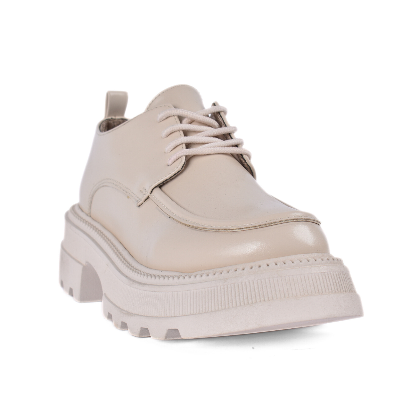 Casual Leather Platform Shoes