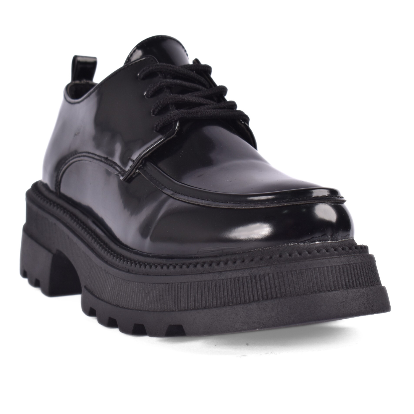 Casual Leather Platform Shoes