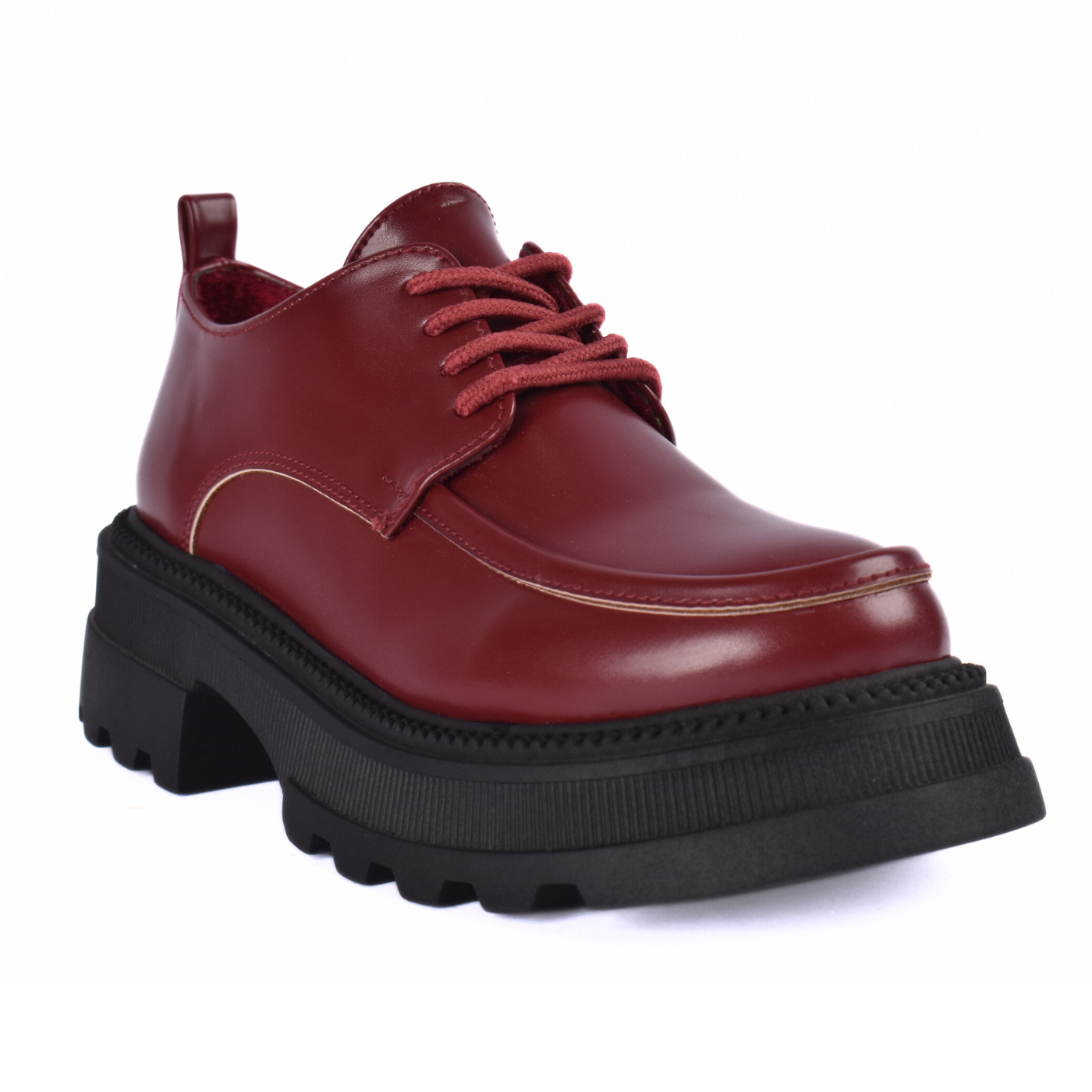 Casual Leather Platform Shoes