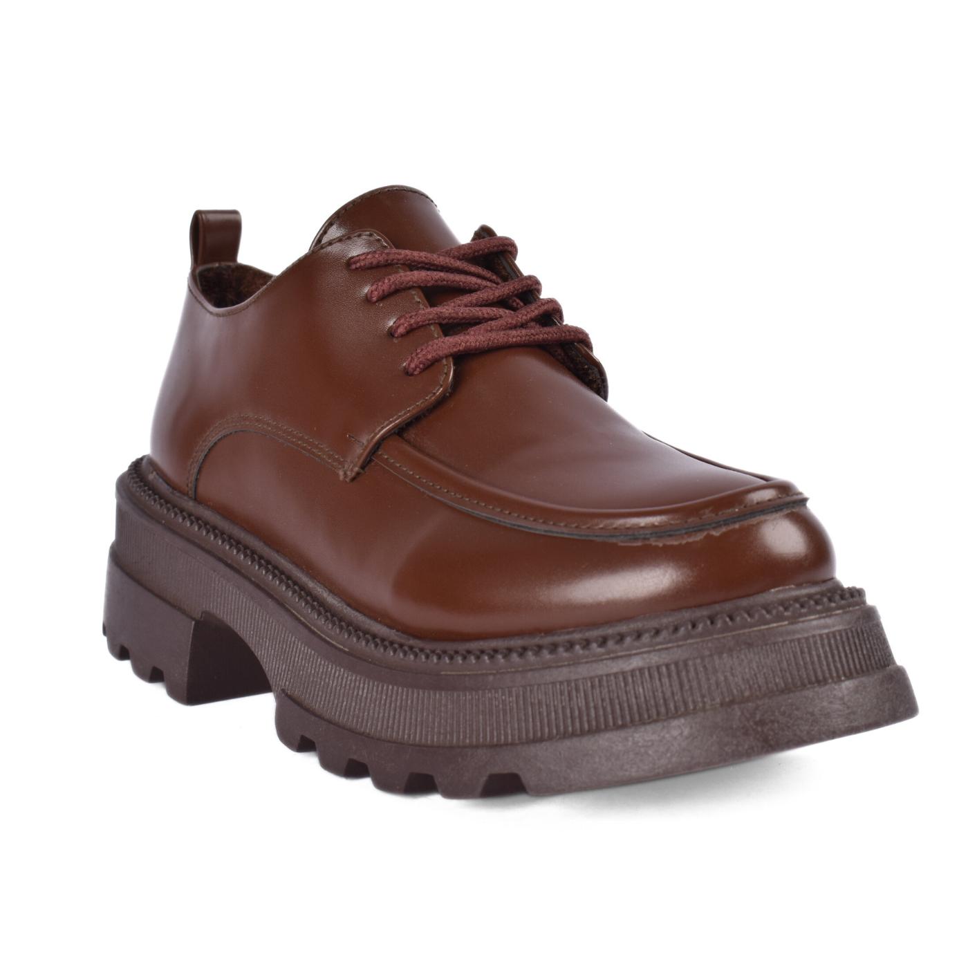 Casual Leather Platform Shoes