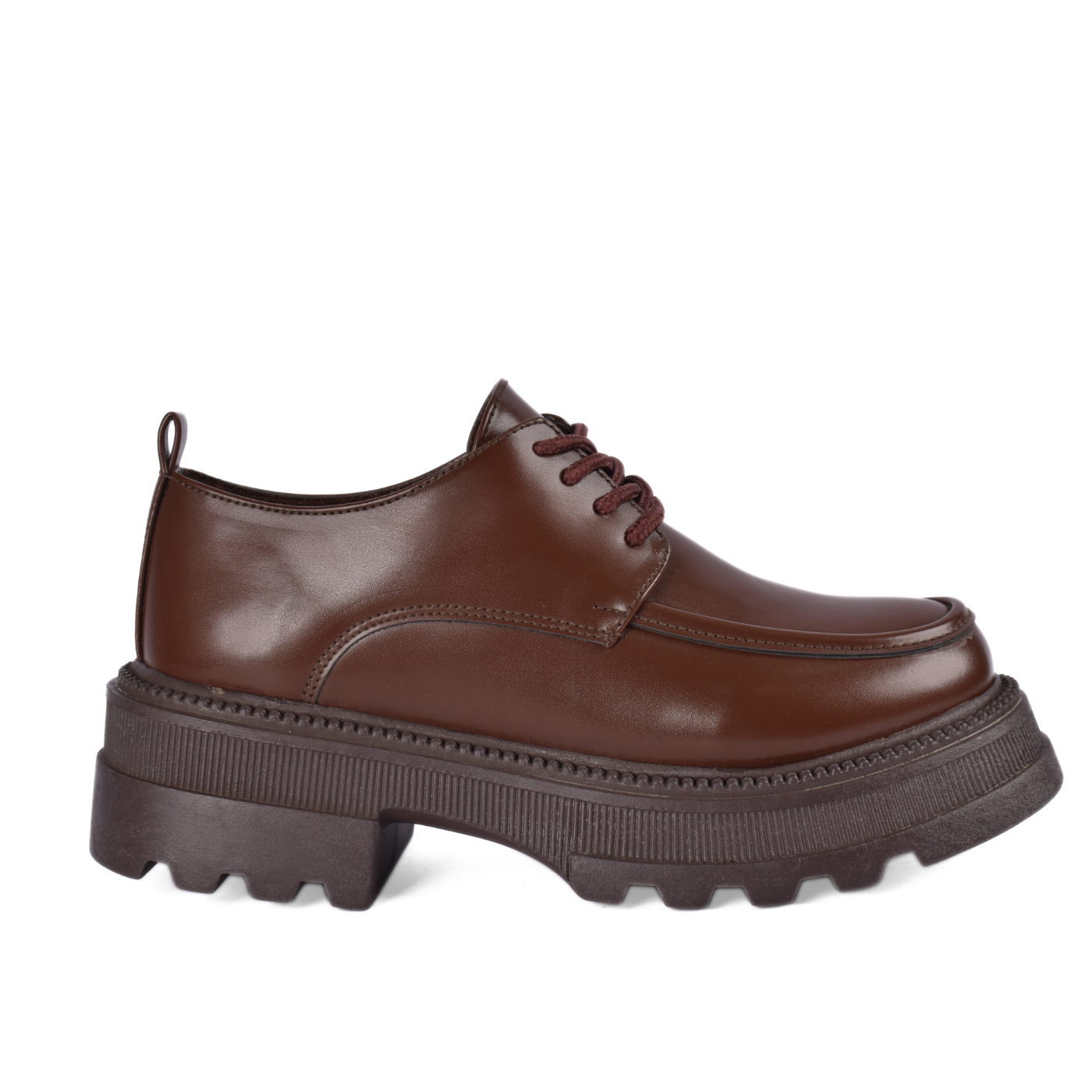 Casual Leather Platform Shoes