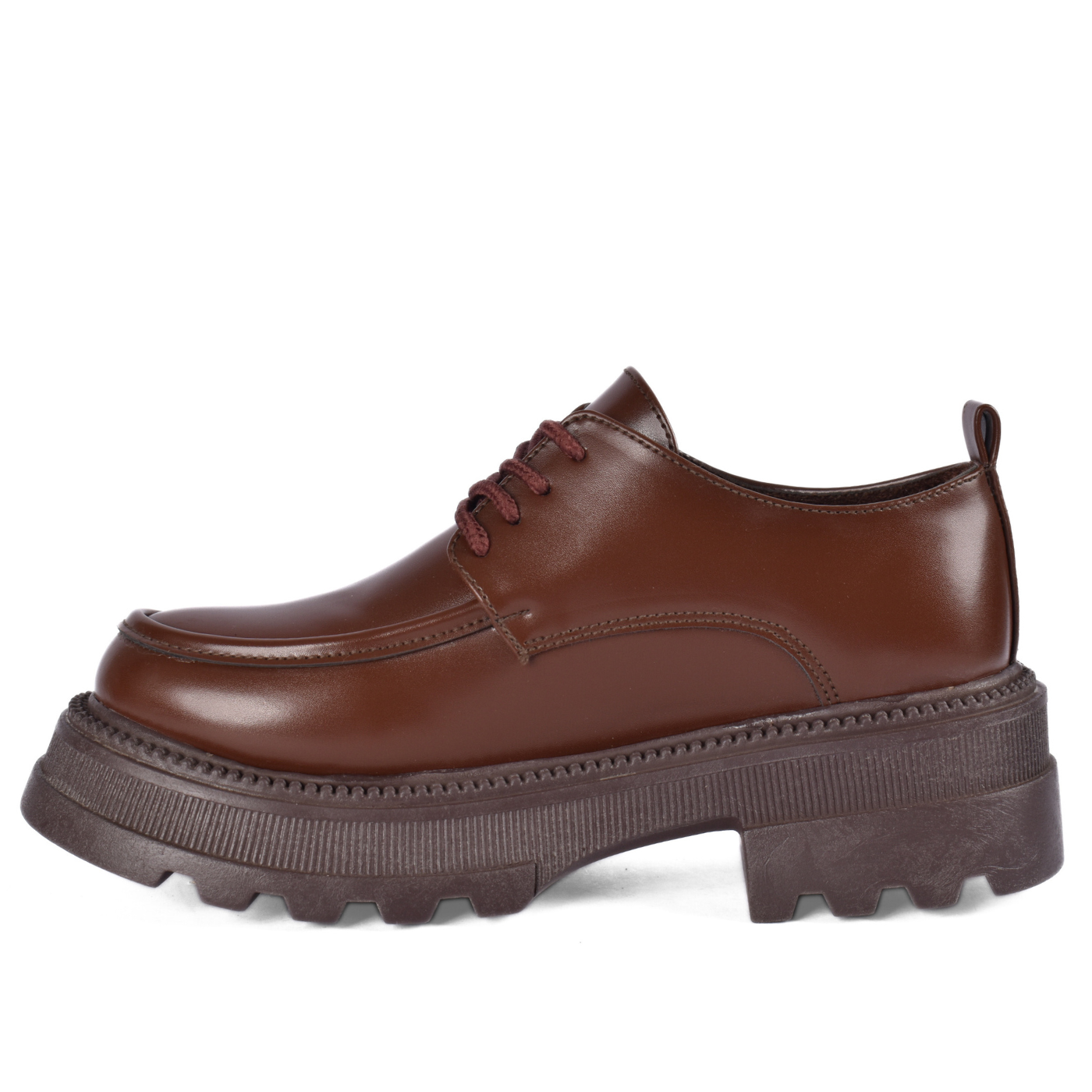 Casual Leather Platform Shoes