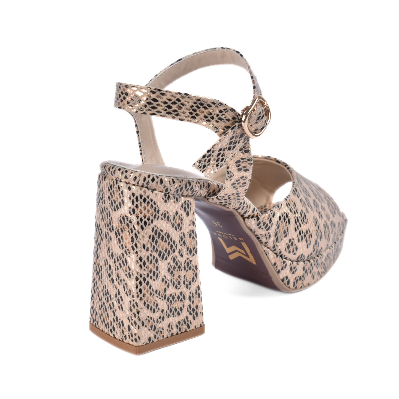 Effect Platform Sandals Melouk
