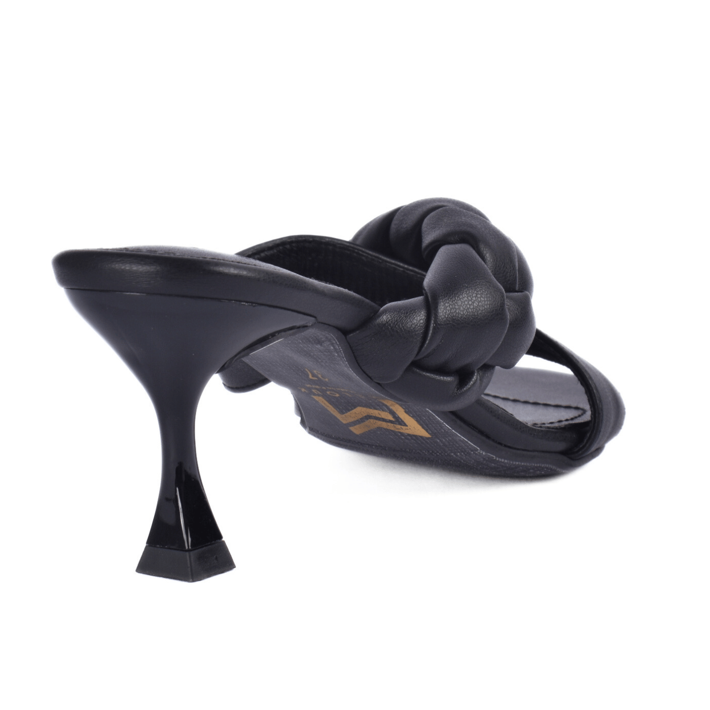 Braided Heeled Slipper Melouk
