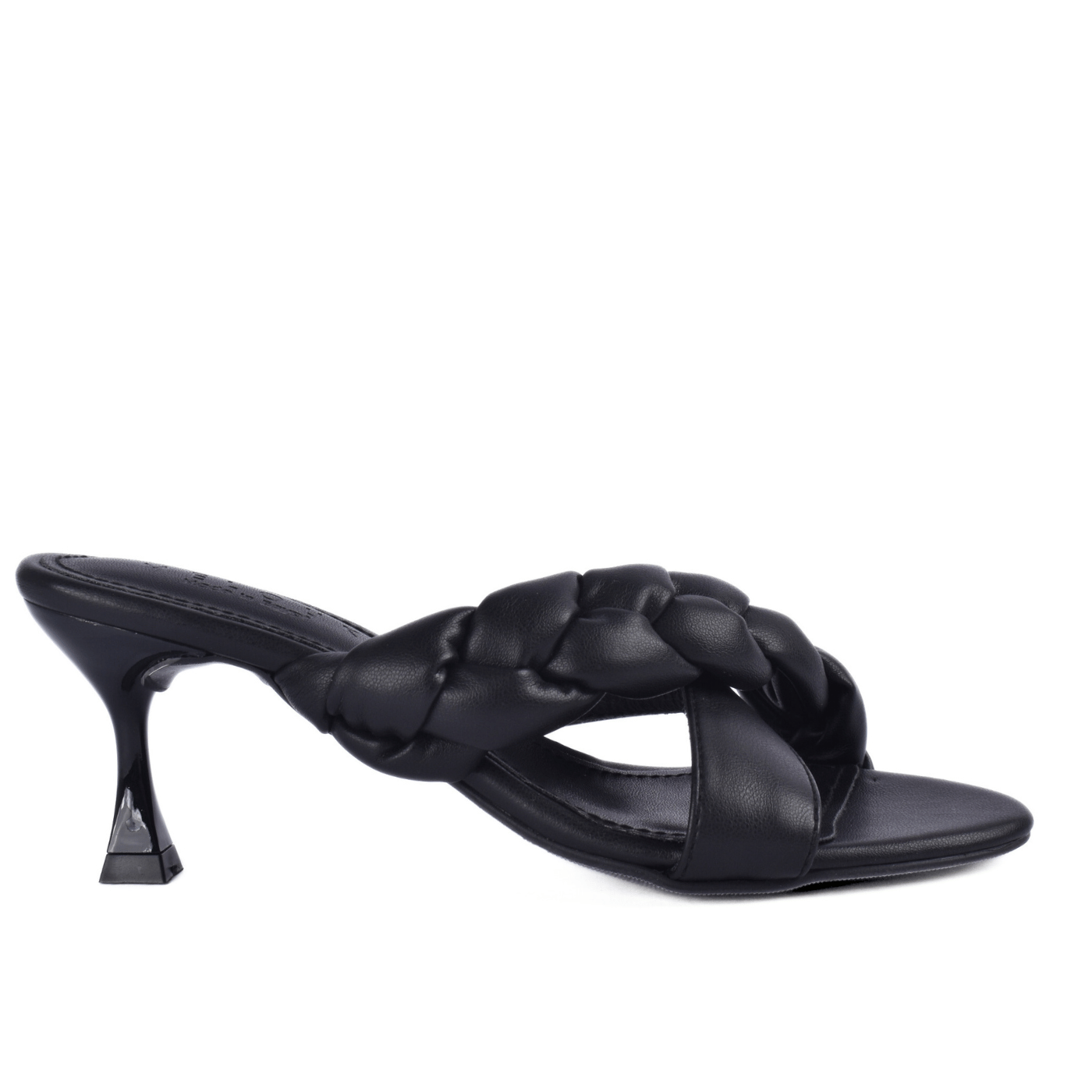 Braided Heeled Slipper Melouk