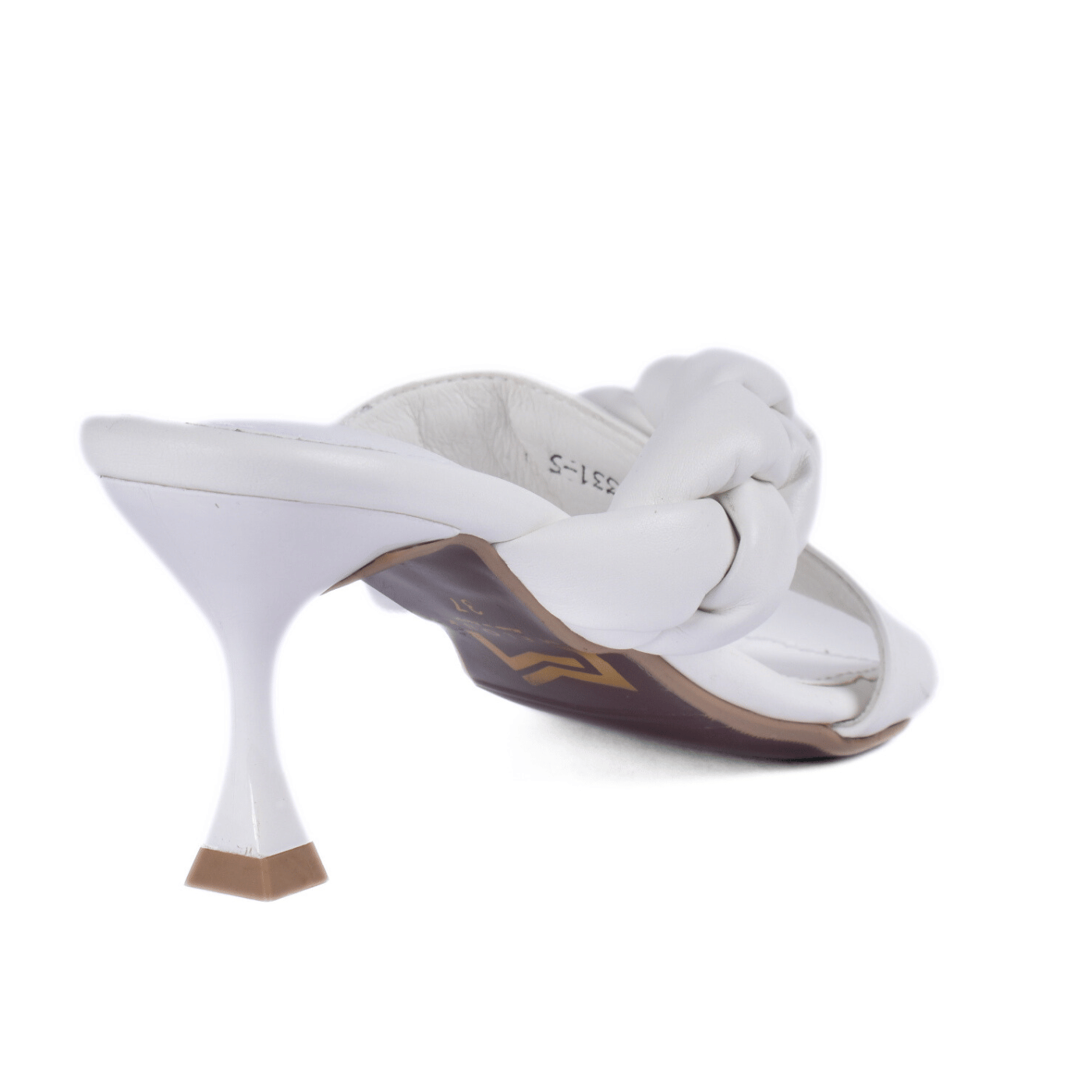 Braided Heeled Slipper Melouk