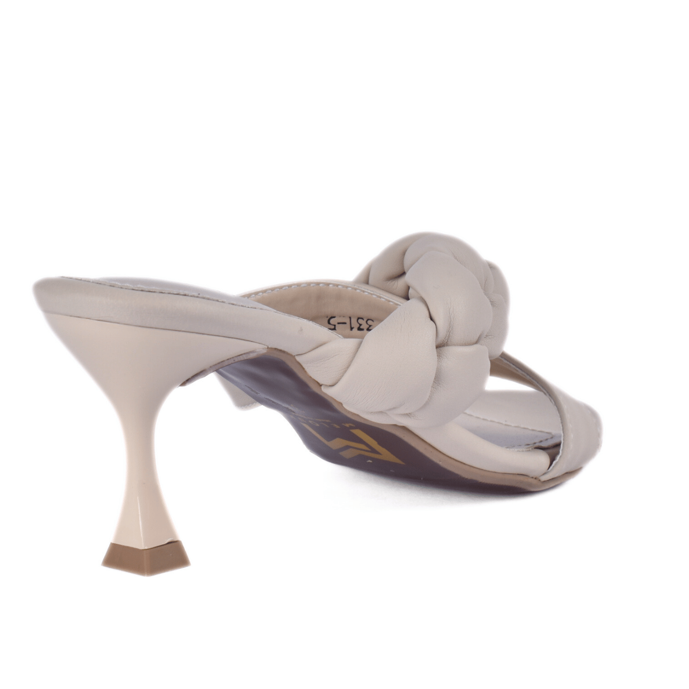 Braided Heeled Slipper Melouk