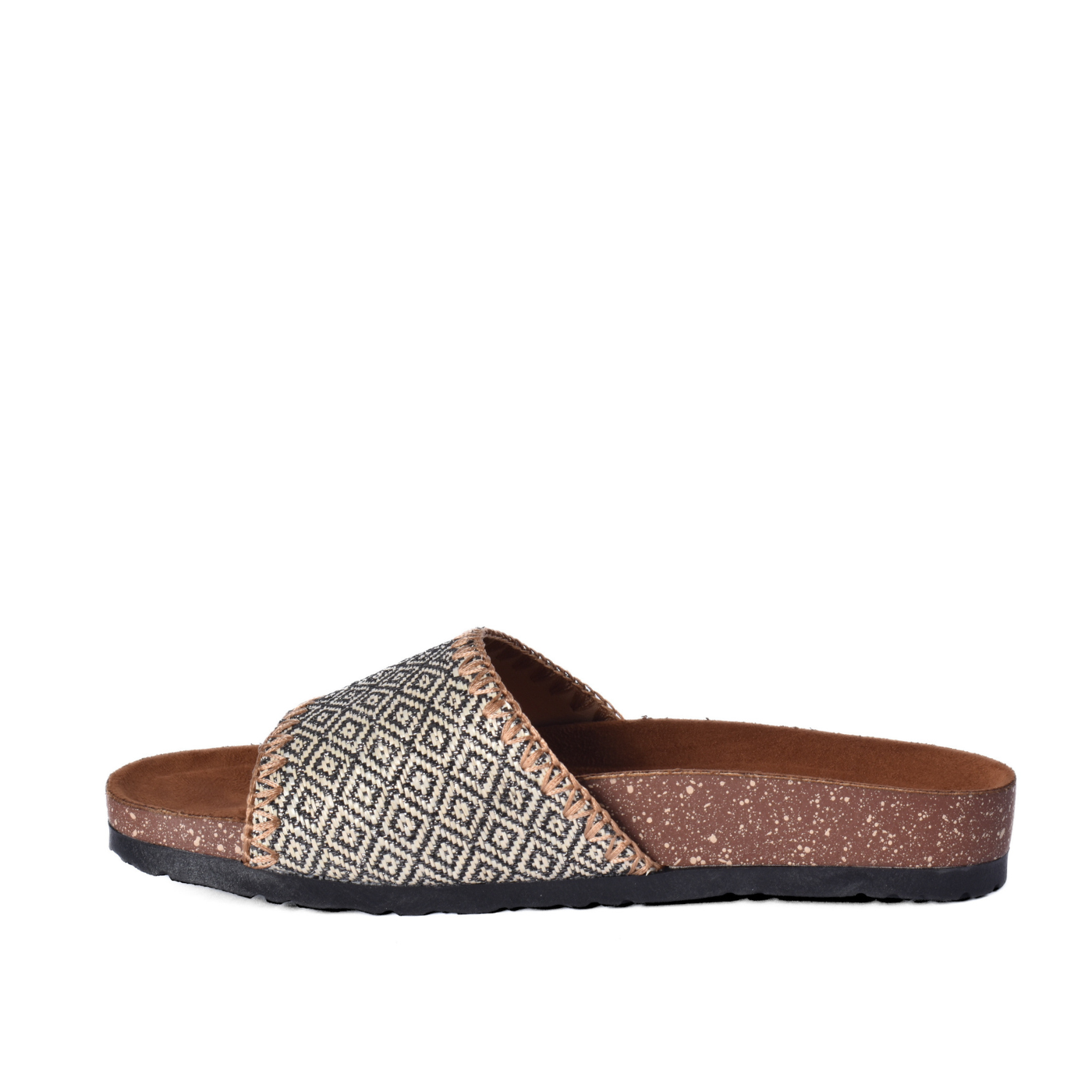 Casual Women Slip On Sandal Double Strap Style
