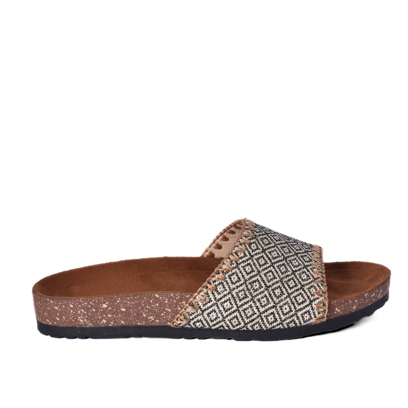 Casual Women Slip On Sandal Double Strap Style
