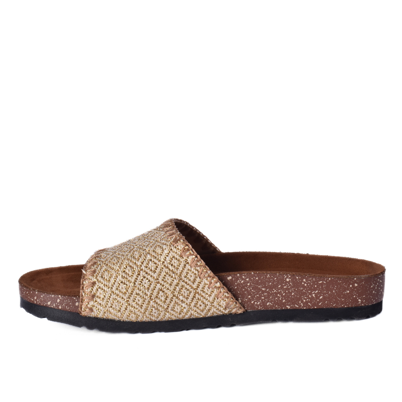 Casual Women Slip On Sandal Double Strap Style