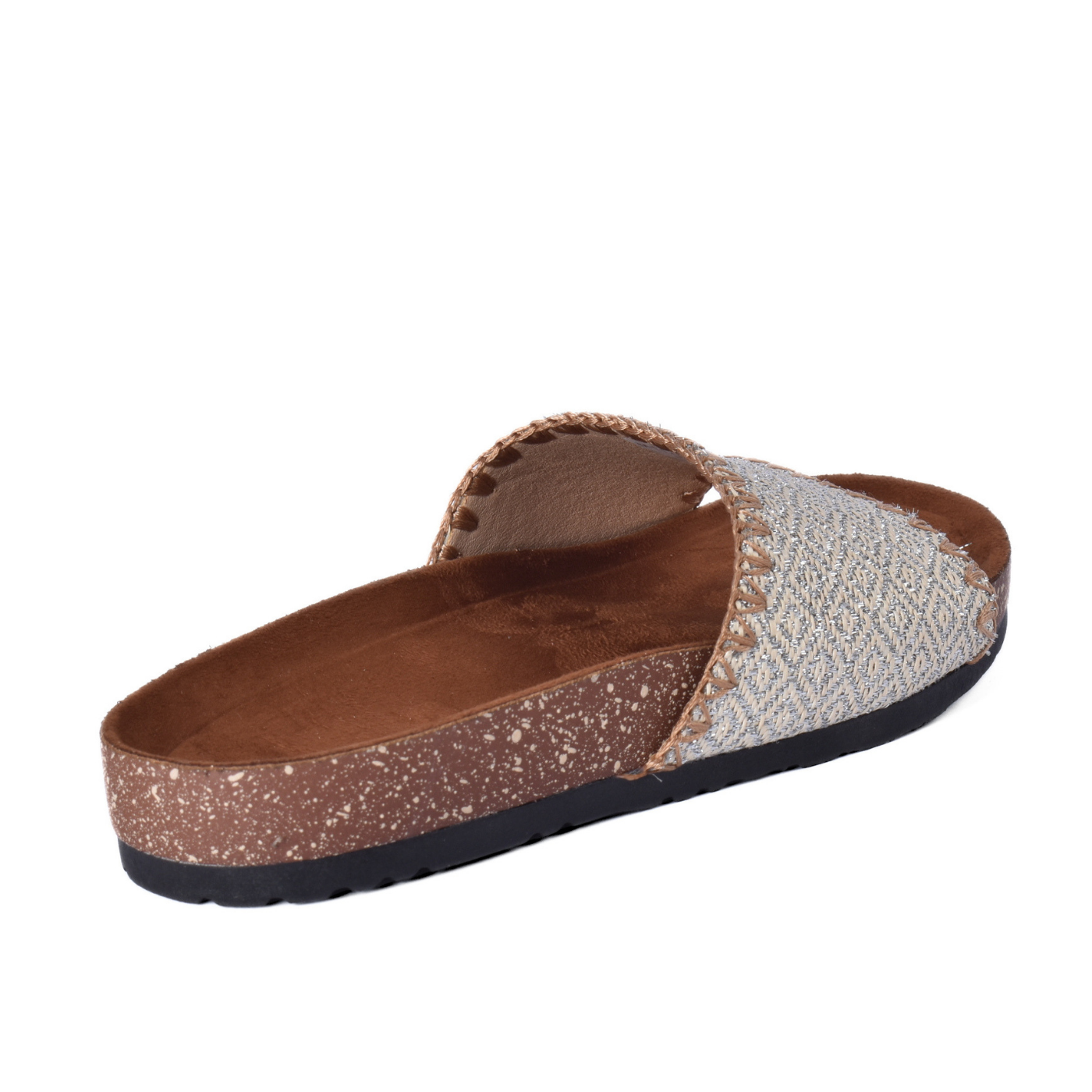 Casual Women Slip On Sandal Double Strap Style