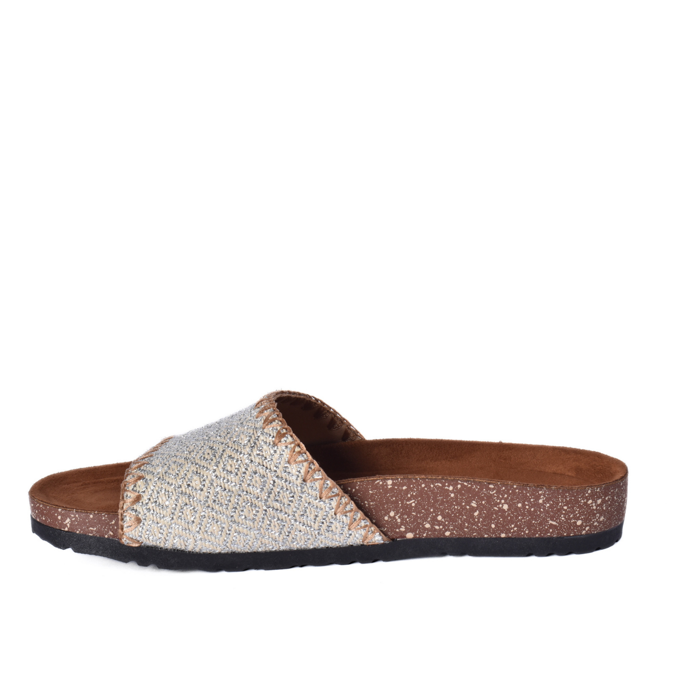 Casual Women Slip On Sandal Double Strap Style