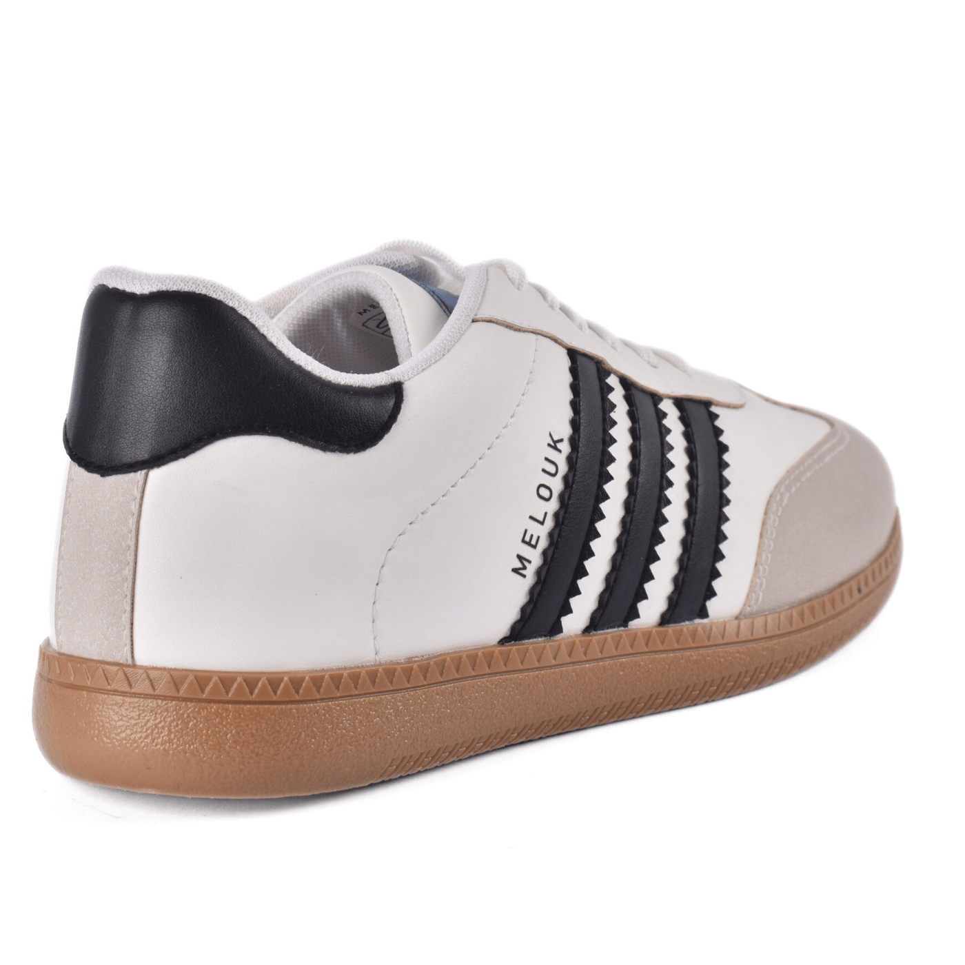 Casual Sneakers with Black Stripes with details Melouk