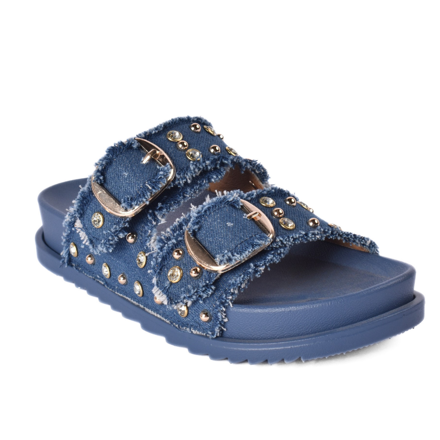 Women’s Casual Sandal Slip On Easy Wear Style Blue