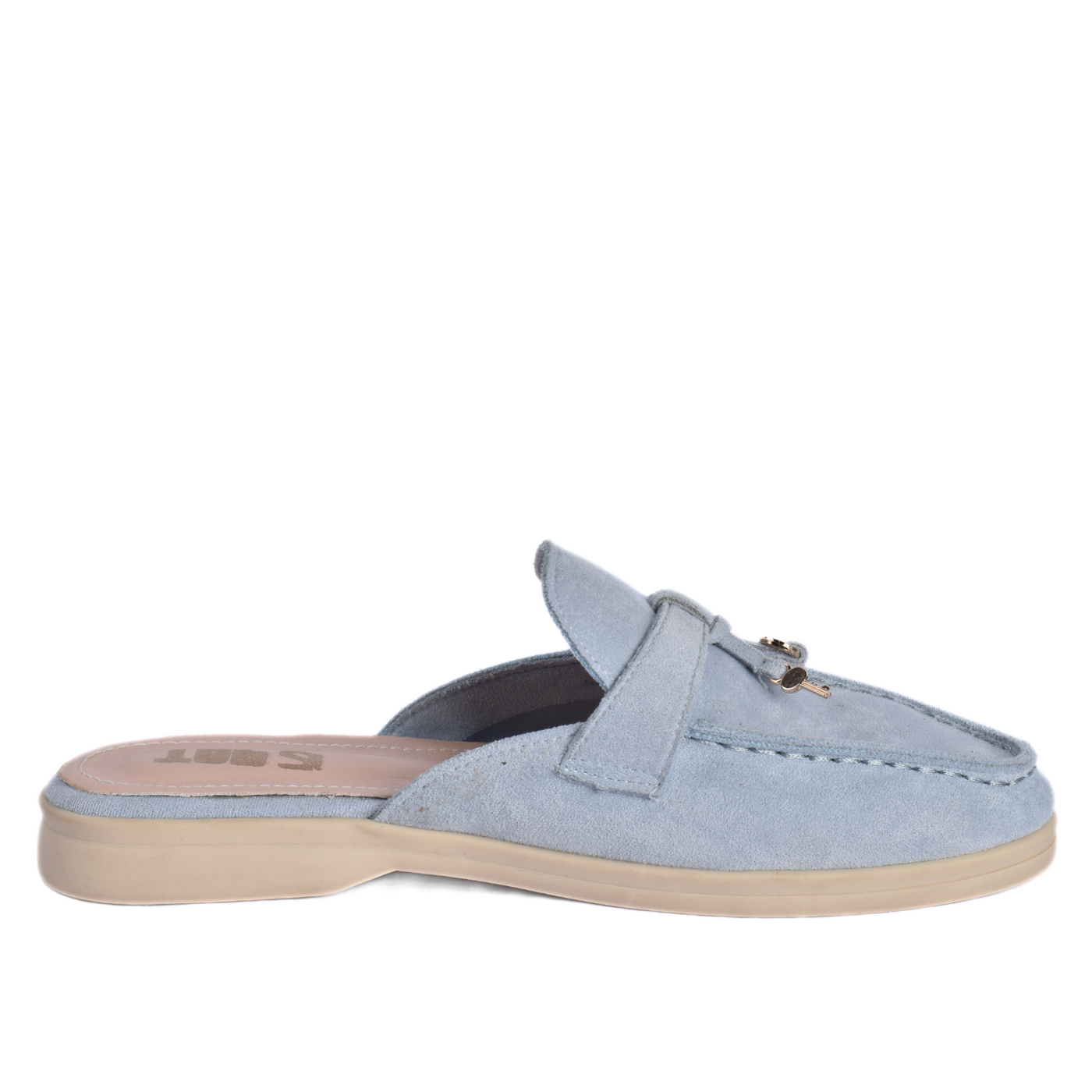 Women Pointed Toe Mule Loafers Slip-on