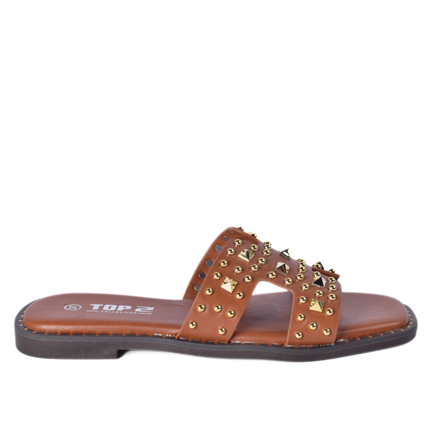 Fashion Women Slides with Modern Metal Design