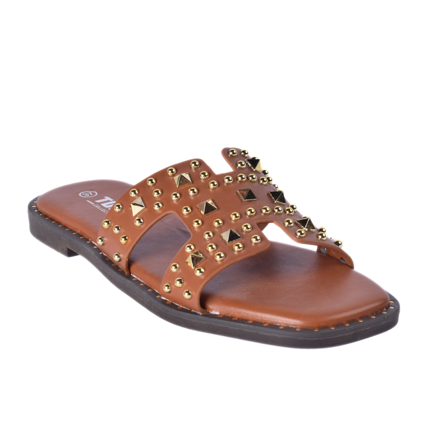 Fashion Women Slides with Modern Metal Design