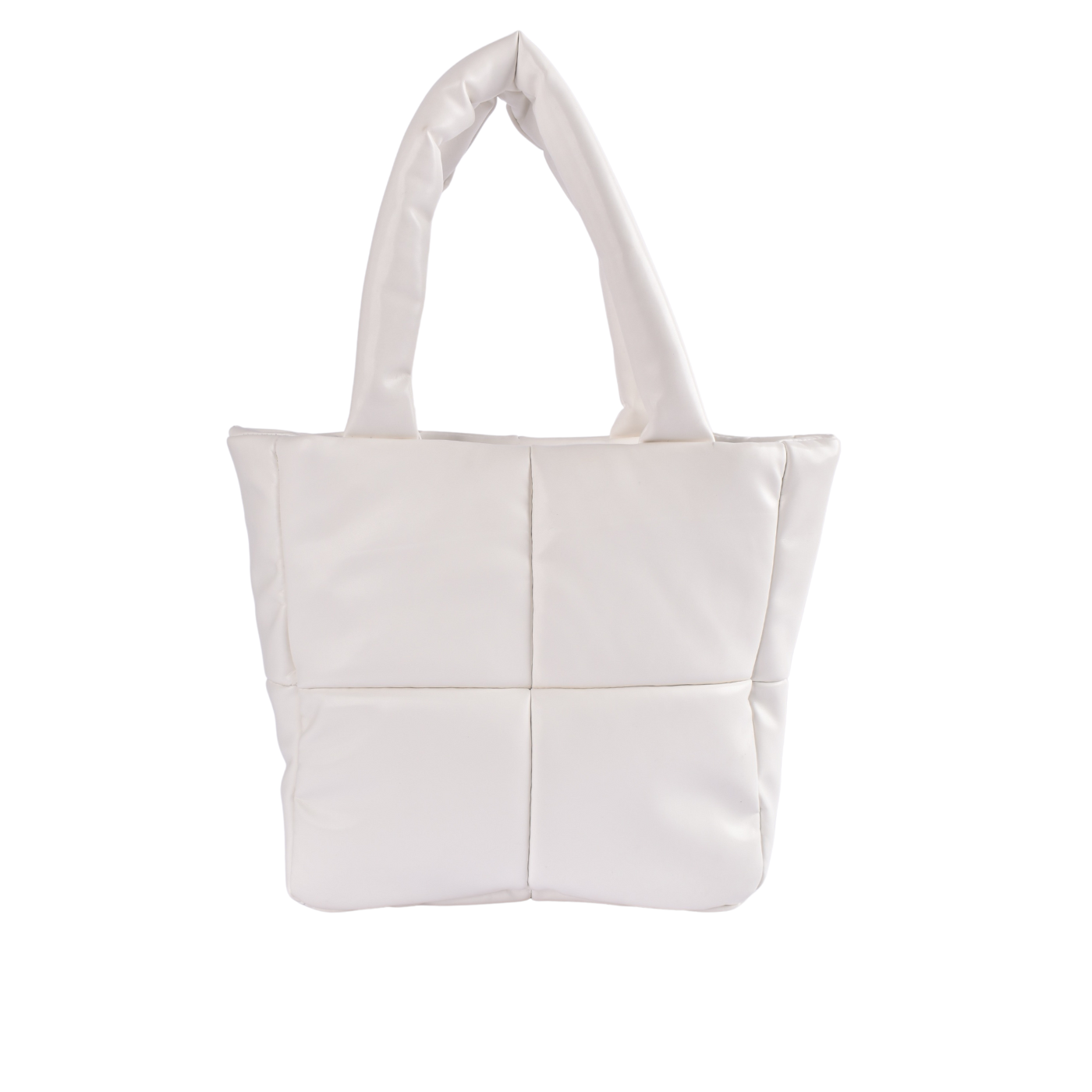 Padded Shoulder Bag White Melouk