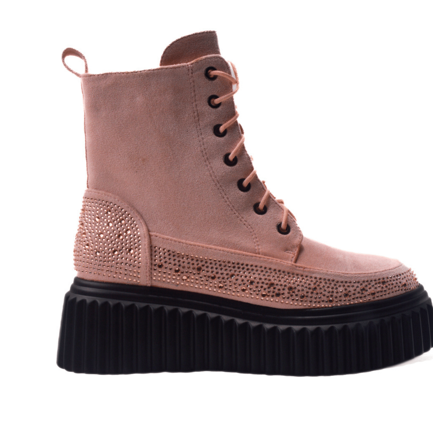Ankle Half Boot with Small Stud Details