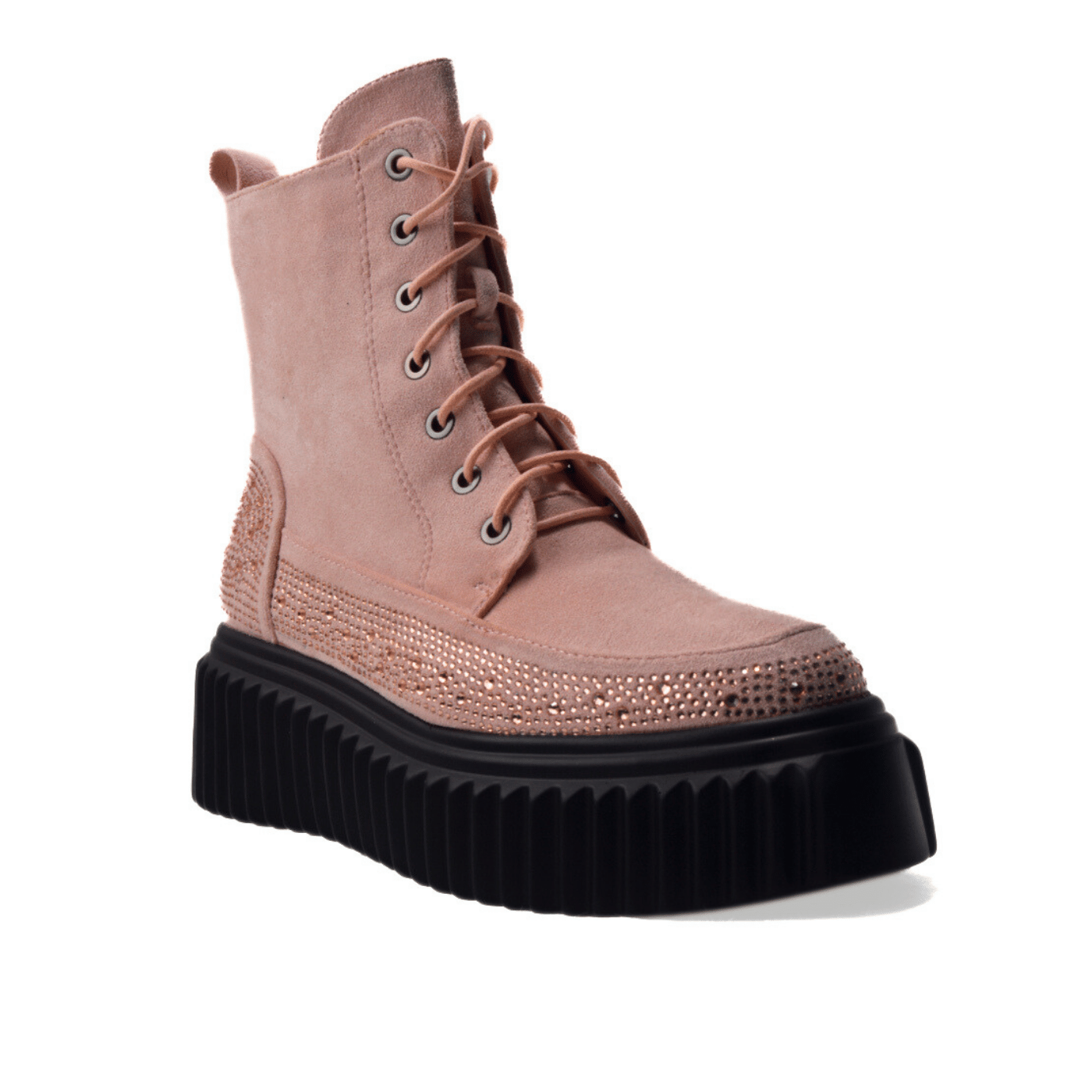 Ankle Half Boot with Small Stud Details
