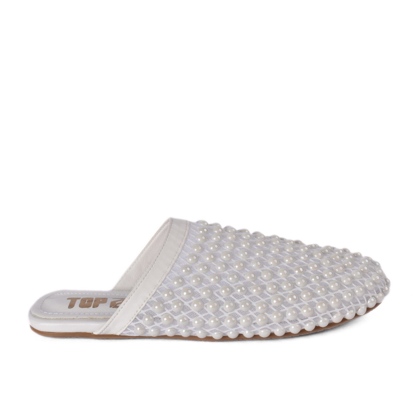 Rhinestone Flat Sandal