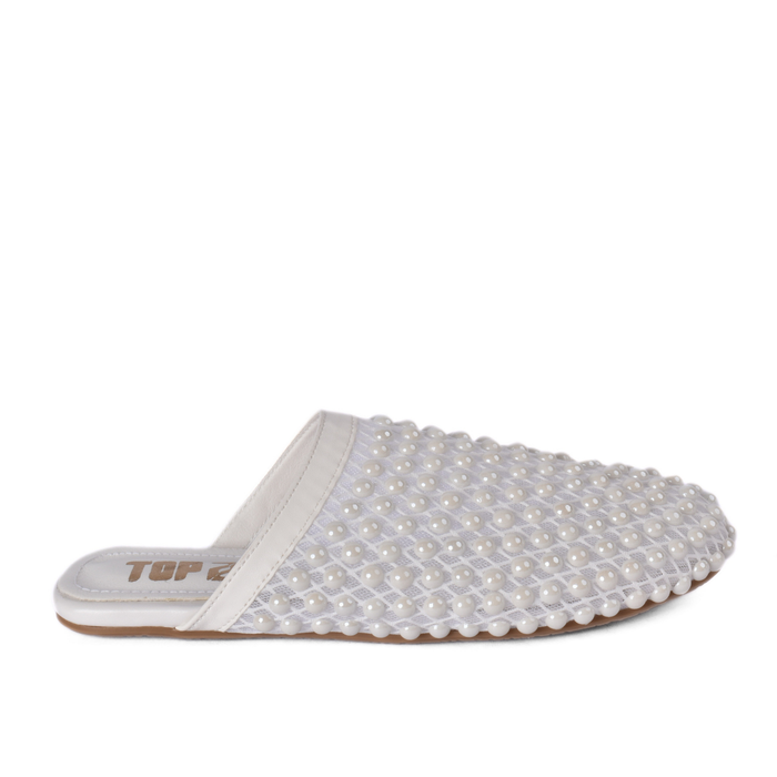 Rhinestone Flat Sandal