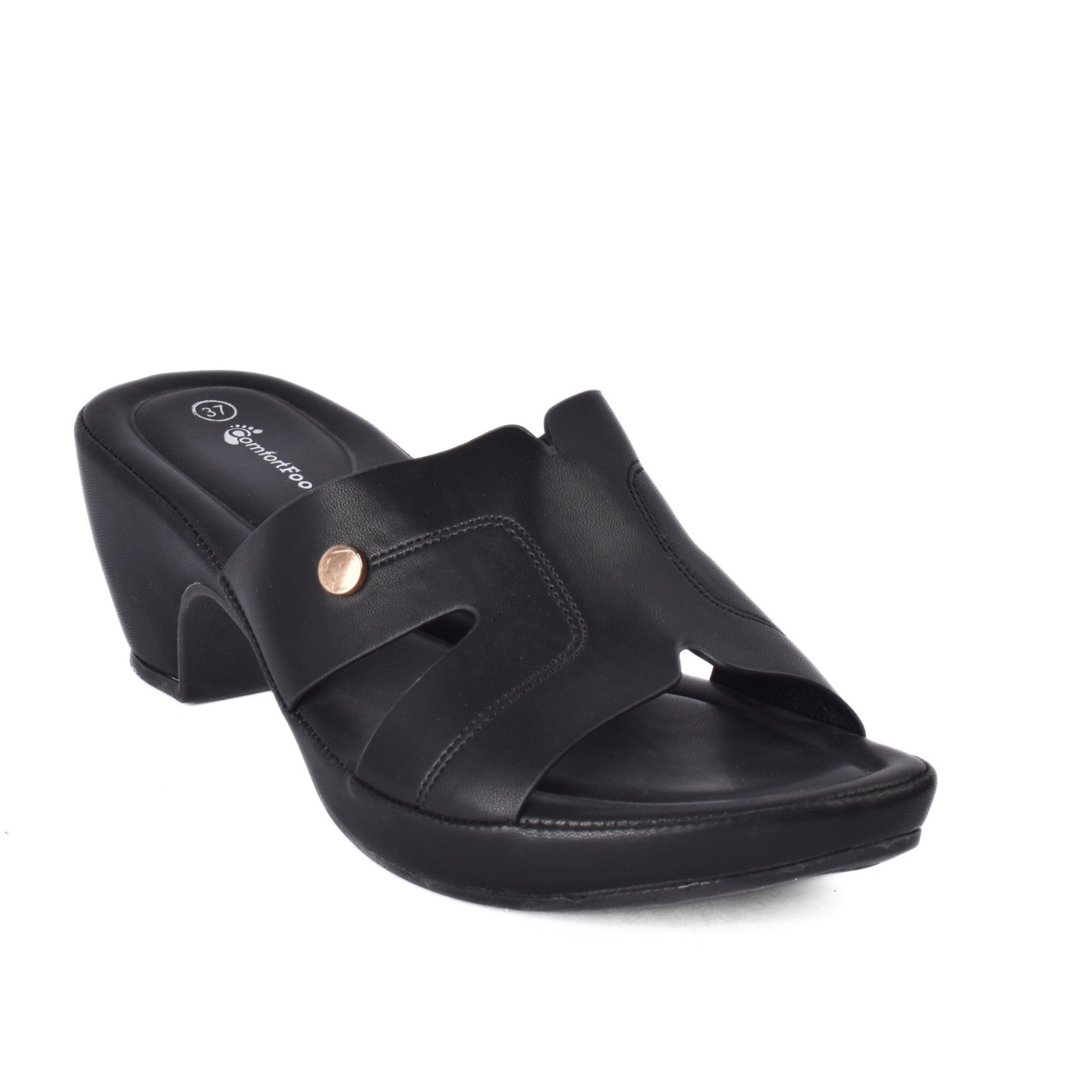 Embellished Strap Slipper
