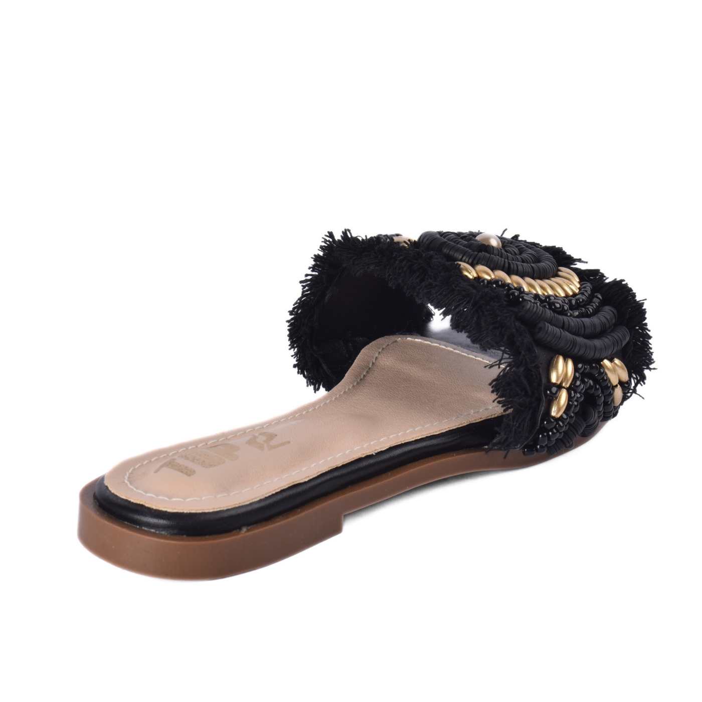 Pearl Detail Flat Slipper