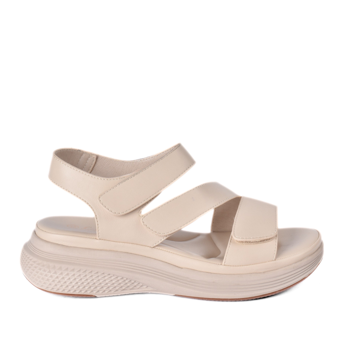 Triple Strap Platform Sandal