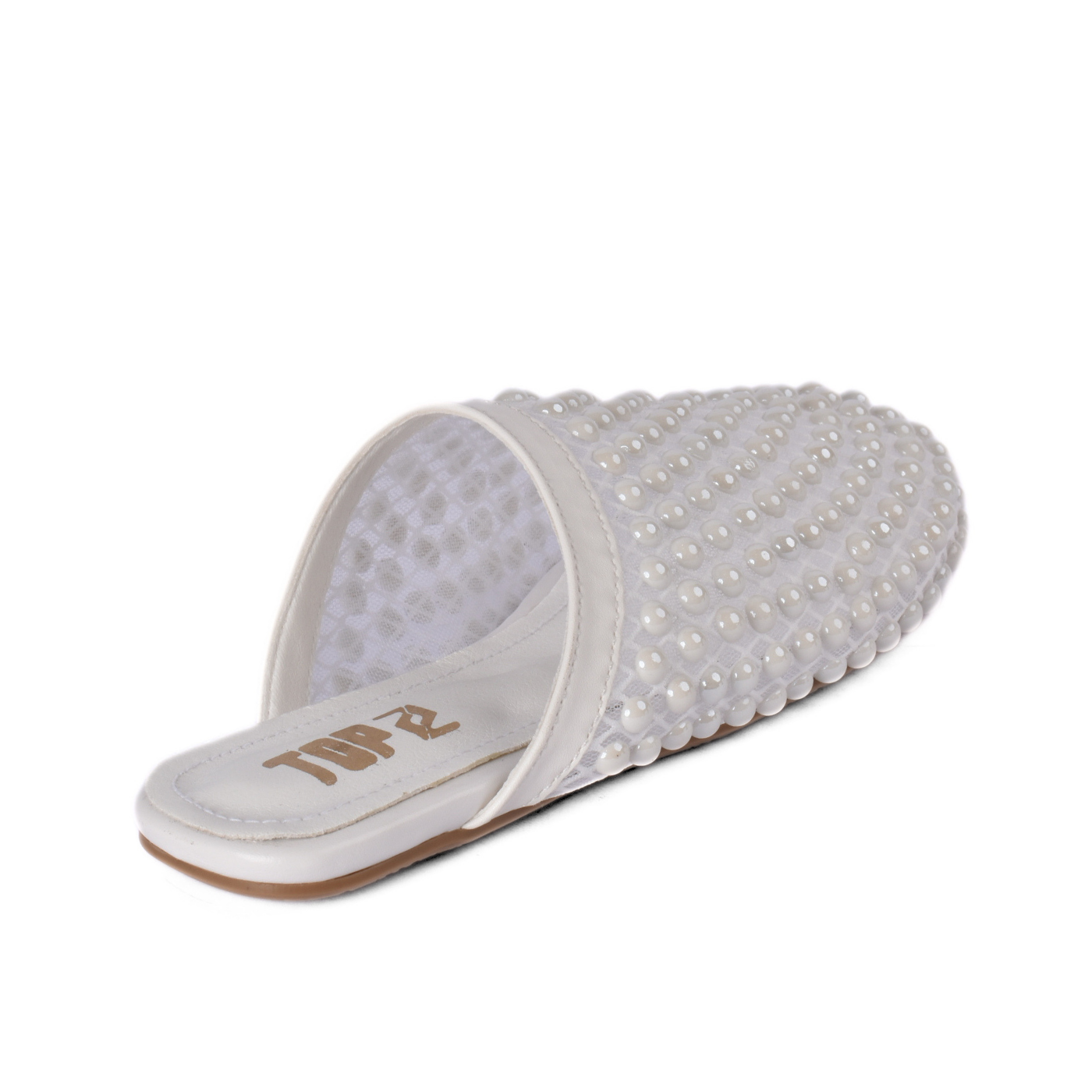 Rhinestone Flat Sandal