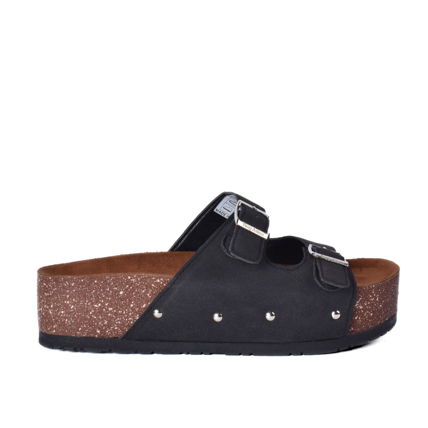 Casual Platform Sandal With Double Buckles