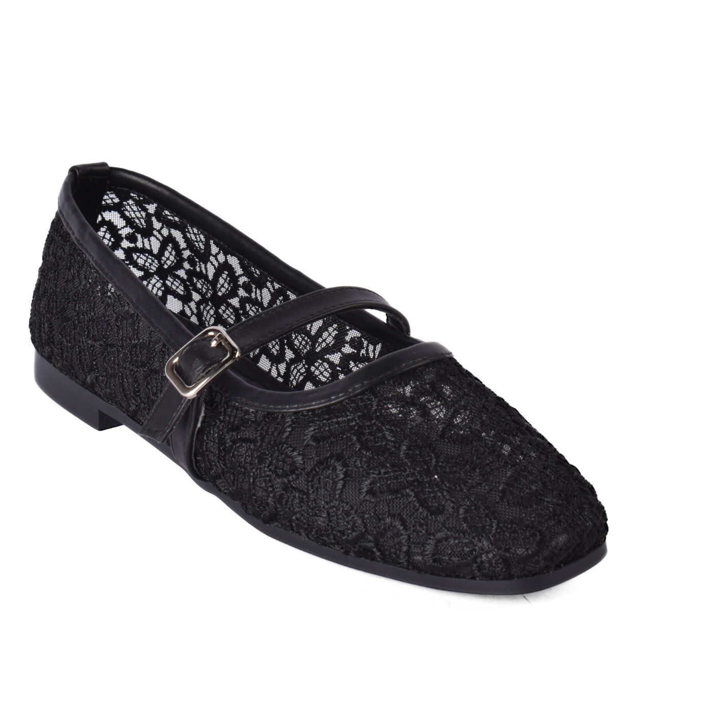 Minimal Flat Ballerina Black
