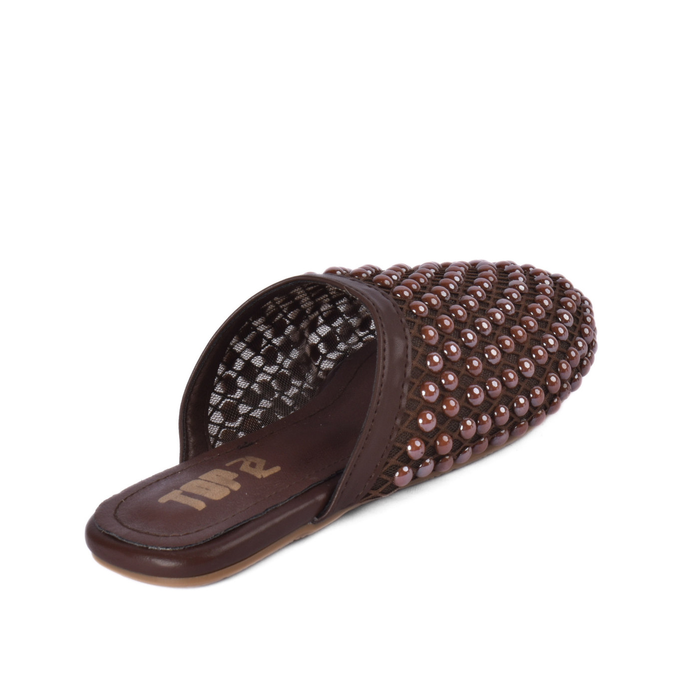 Rhinestone Flat Sandal