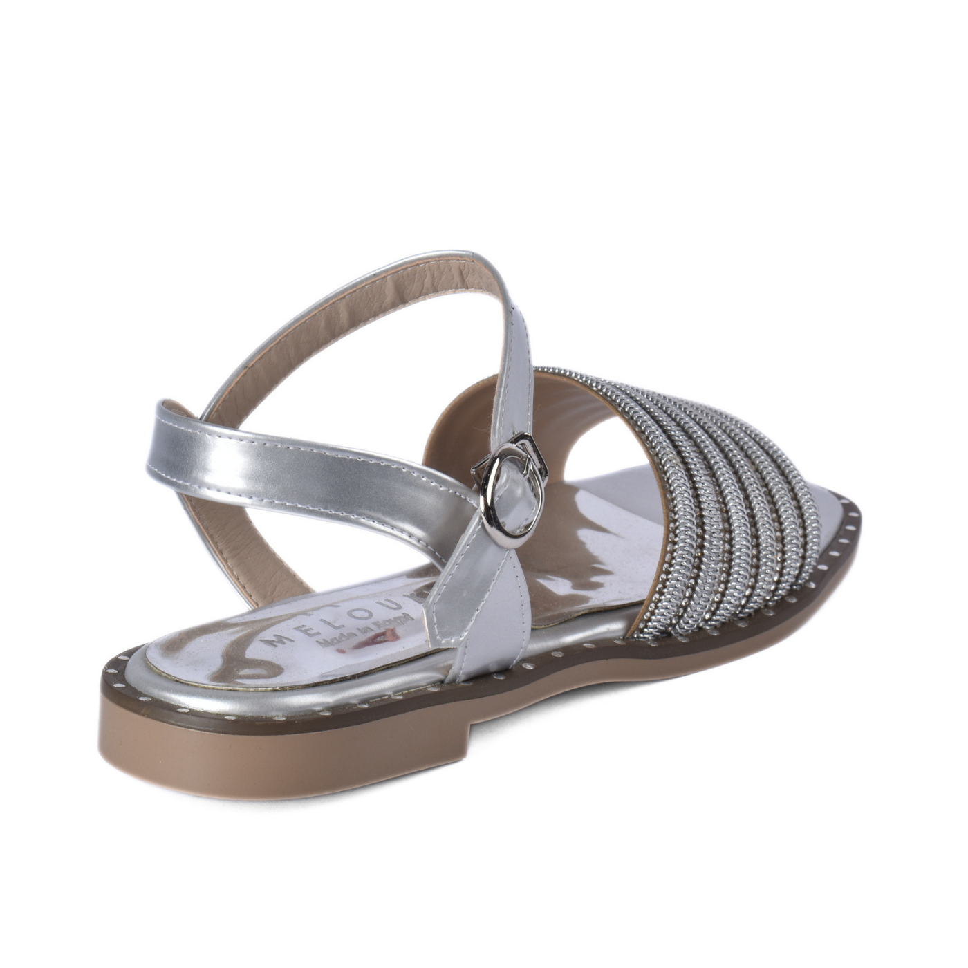 Women's Flat Strass Sandal