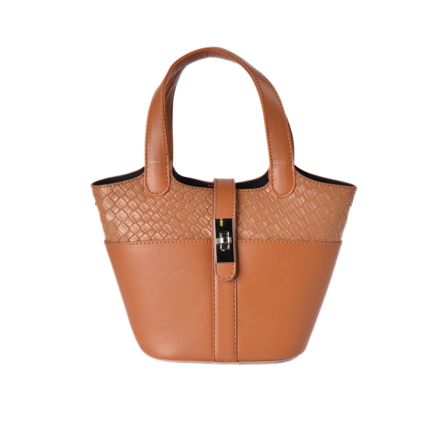 Woven Leather Tote