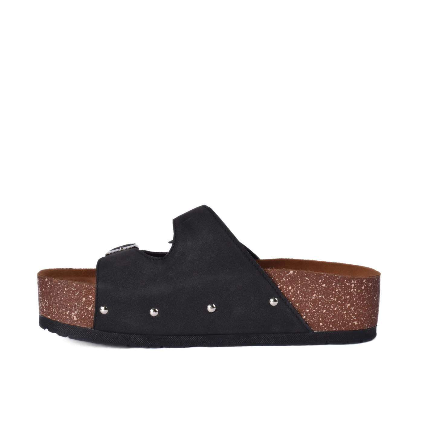 Casual Platform Sandal With Double Buckles