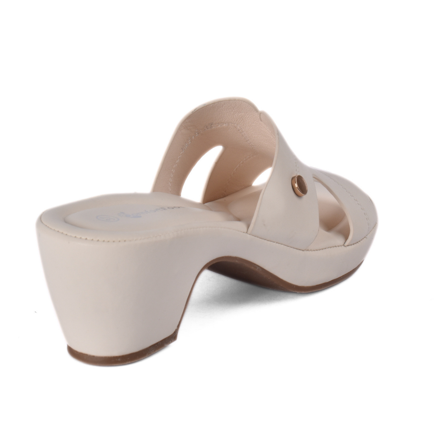 Embellished Strap Slipper